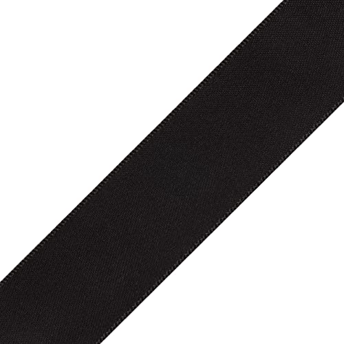 Double Faced Satin Ribbon, 25mm X 91M, Solid Polyester Ribbon for Gift Wrapping Crafts, Wedding Party Ceremony Decoration - Image 2