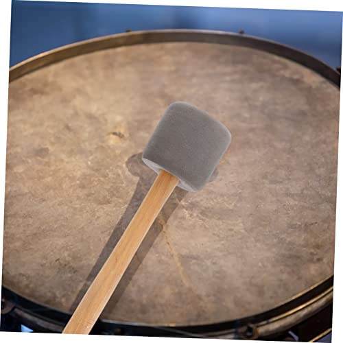 4 baquetas para batería con mango de madera gris miniatura 6
