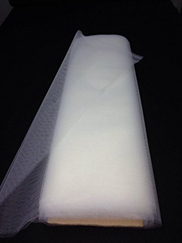 generique - CREADETEX.COM Tulle Mariage Blanc Rigide Semi Rigide Norme Non feu EN71-2au Metre Largeur 150 cm Cover