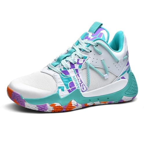 Chaussures de basket-ball hommes amortissantes avec semelle anti-glisse pour grands sauts