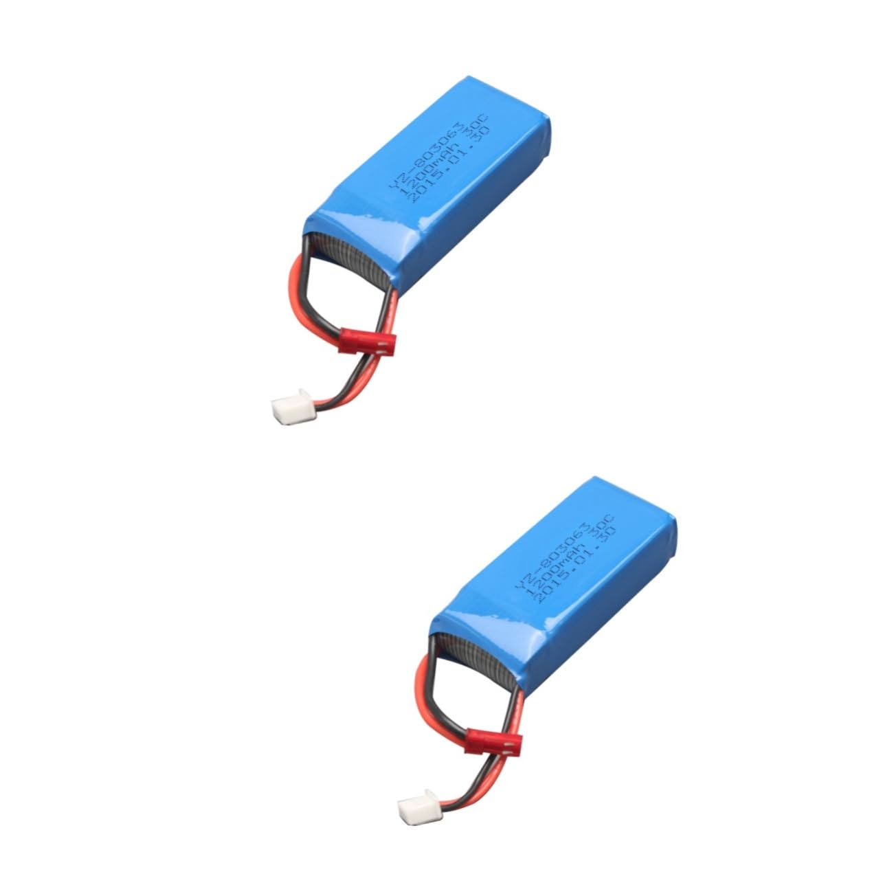 Abaodam 2 Pz Batteria Lipo Da 1200 Mah Pile d Tarantola X6 Batteria Lipo Tarantola X6 7.4v 1200mah 7,4v