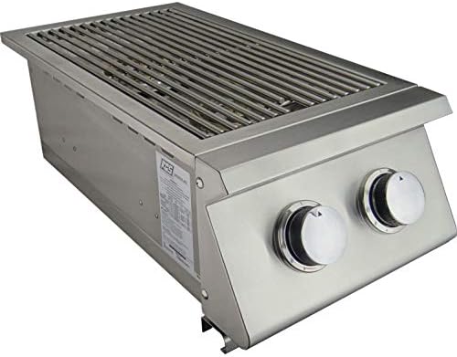 RCS Gas Grills Premier Series Stainless Steel Double Side Slide-in Burner - NG