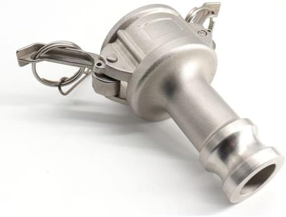 3" Female NPT x 2" Male Camlock Adapter - 316 SS