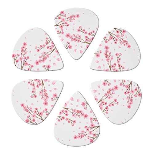 Plum Blossom Lot de 6 médiators pour guitare acoustique, guitare électrique, basse, ukulélé – fins, moyens et épais. - Les Beatles, Paul McCartney, John Lennon, RIngo Starr, George Harrison Plum Blossom Lot de 6 médiators pour guitare acoustique, guitare électrique, basse, ukulélé – fins, moyens et épais. – Image 5