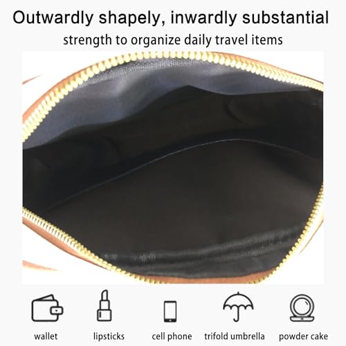 PORRASSO Retro Crossbody Bag Ladies Shoulder Bag Handbag Women Satchel for Dating Travel Daily Use Black Brown4