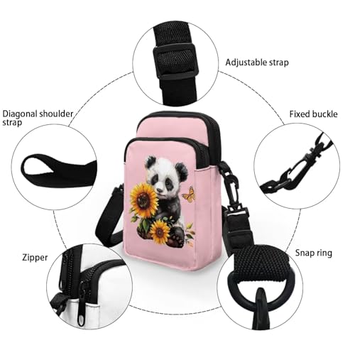 Image of Lightweight Small Crossbody Bags Cell Phone Purses Travel Pouch Shoulder Bag for Women