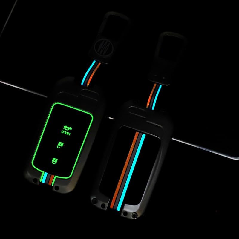 Miniatura 5 de Funda de llavero inteligente de metal de aleación de zinc para Toyota Tacoma Sequoia Tundra 4Runner Highlander RAV4 Camry Corolla Avalon