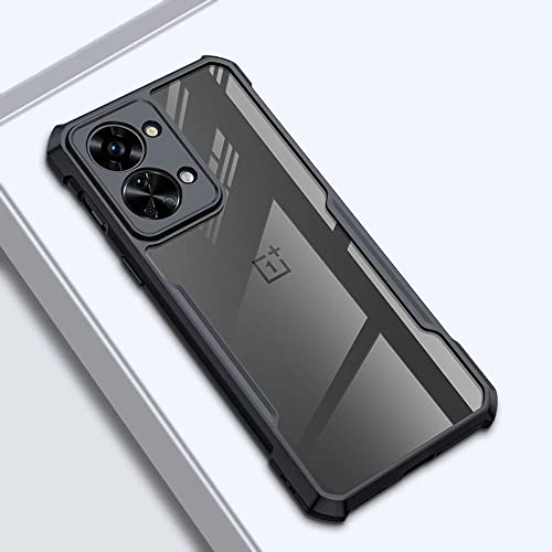 Image of RIGGEAR Xundd Back Cover Case Compatible with OnePlus Nord 2T 5G (Armor|Clear PC and TPU)