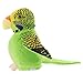 jojofuny Talking Parrot Elettronico Giocattolo Pappagallo Ripete Quello Che Si Dice Animale di Peluche Giocattolo Interattivo Animato Uccello Regalo Farcito Compagno Pappagallo