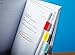 Post-it Tabs, 1 inch Solid, Red, Yellow, Blue, 12 Tabs/Color, 36 Tabs/On-The-Go Dispenser (686-RYBT)