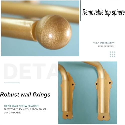 Tringle réglable avec bras pivotant pour optimiser l'espace de la salle de bain