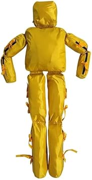 Water Rescue Training Dummy Heavy-Duty 1680D Oxford Cloth, PVC Coated, for Lifesaving Drills, Crash Tests, and Wrestling Practice