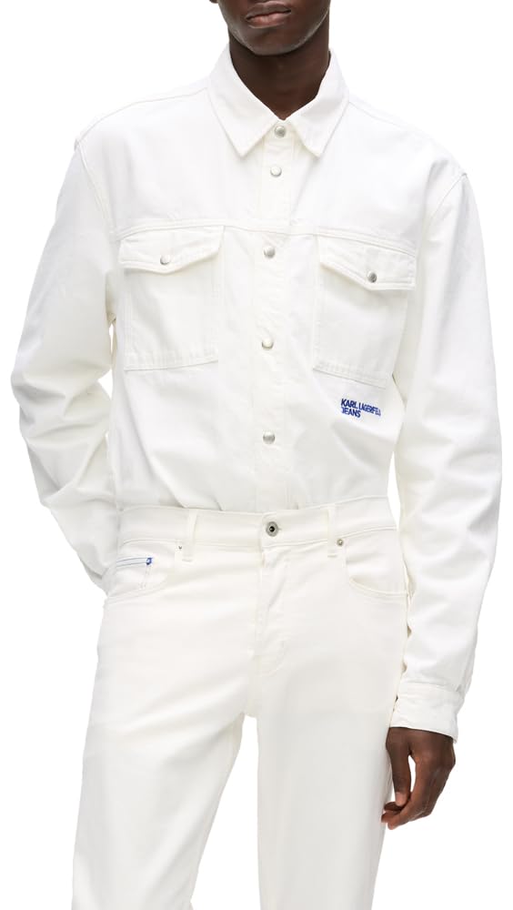 Karl Lagerfeld Jeans Herren Karl Denim Overshirt