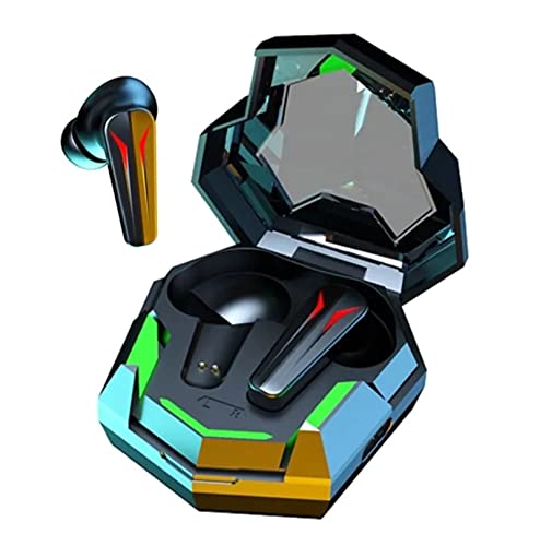 VEHOP GAMO MAX TWS Earbuds, Gaming Earbuds With RGB LED Gaming Design. 30 Hours Playtime, Bluetooth 5.3 + ENC Clarity, 13mm HD BASS Drivers, IPX7 Sweat-Proof, Dedicated Gaming Mode, Built-in Mic For Rs. 1099 @ 69 %