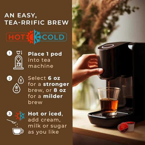 Image of Classic Tea Pod (16 Count) - 100% Natural Caffeinated Black Tea