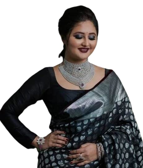 Image of Flosive Women's Banarasi Silk Saree