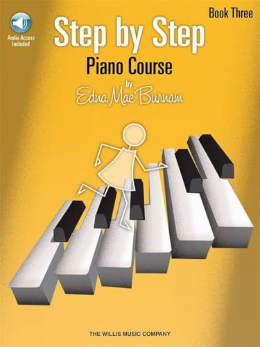 Step by Step Piano Course - Book 3 with CD. Includes Audio Online