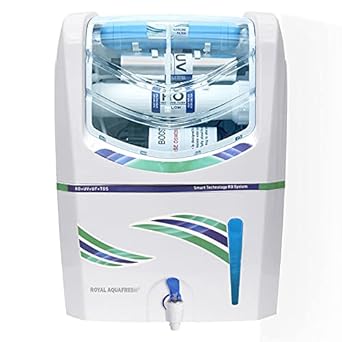 Aquafresh Crux Tpt RO + UV + UF + TDS 12 liter Water Filter Electric Water Purifier Fully Automatic RO Water Purifier Wall Mountable For Home and Office (1 Year Warranty On Motor & SMPS)
