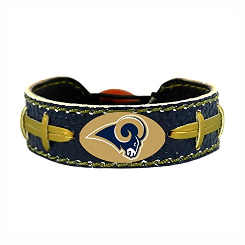 St. Louis Rams Team Color NFL Football Bracelet
