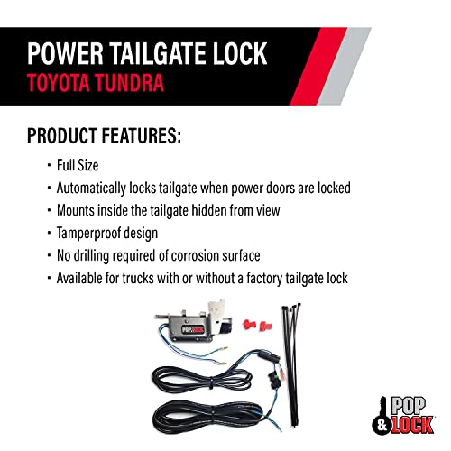 Pop & Lock – Power Tailgate Lock For Toyota Tundra - Fits 1999 To 2006 Toyota Tundra (Pl8500) #TOP1