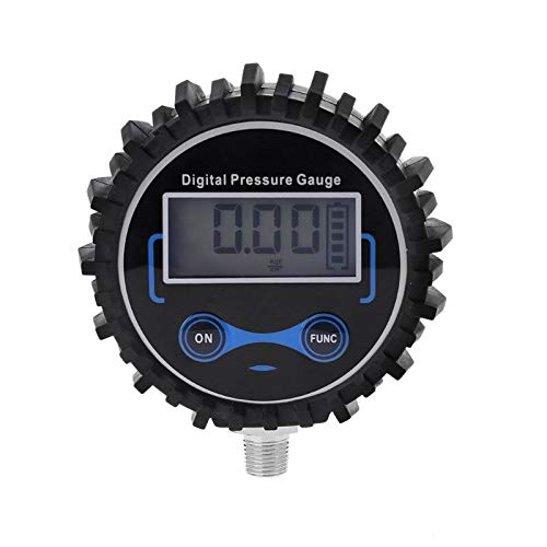 Medidor de presión 0-200PSI Digital LCD medidor de presión de neumáticos Coche Aire PSI medidor manómetro probador de presión de neumáticos 1/8 NPT