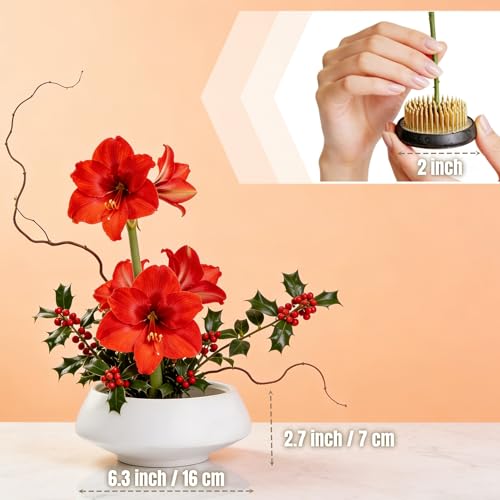 Suministros de arte floral Ikebana para crear centros de mesa estables 5
