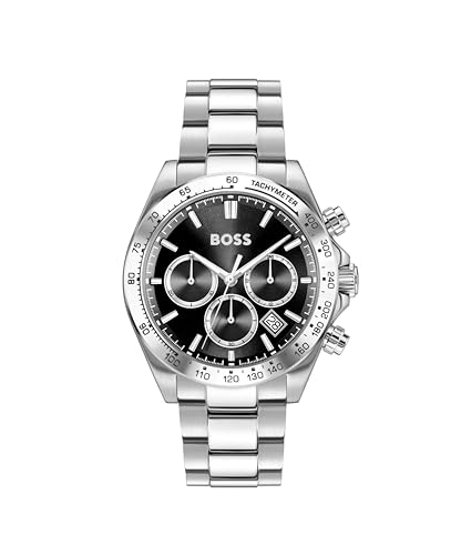 Montre chronographe BOSS homme en acier la perfection Hero 2.0
