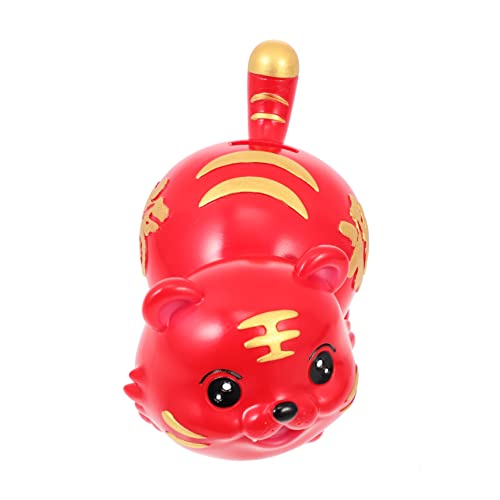 Vaguelly Hucha Irrompible De Tigre Tarro Ahorro Contador Decorativa Adorno Cerdito Práctica Alcancía