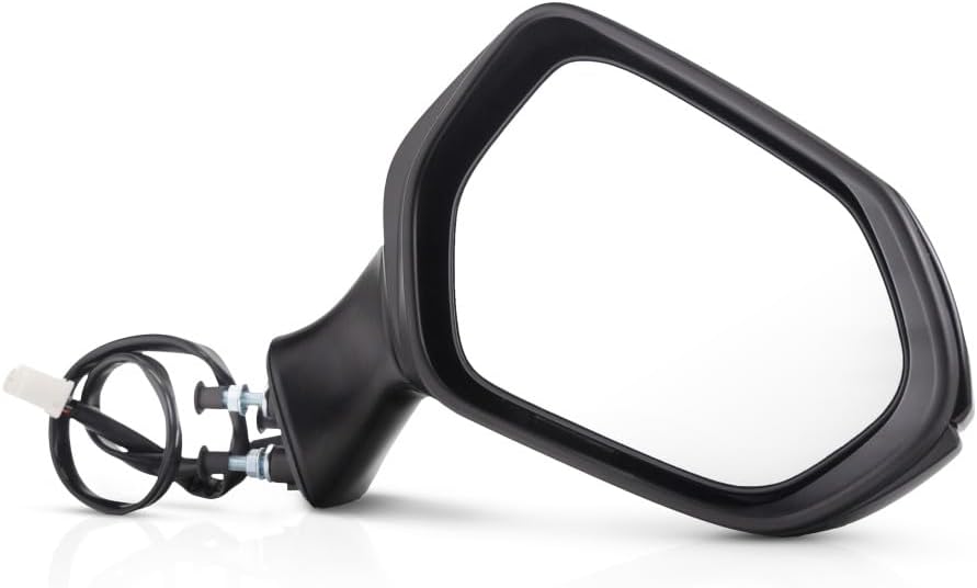 For Toyota Corolla 2020 2021 2022 Door Mirror Assembly Passenger Side | Power | Heated | Manual Folding | Sedan | Paint To Match | Replacement For 87910-12K70 | 87915-02360-C0 | TO1321392