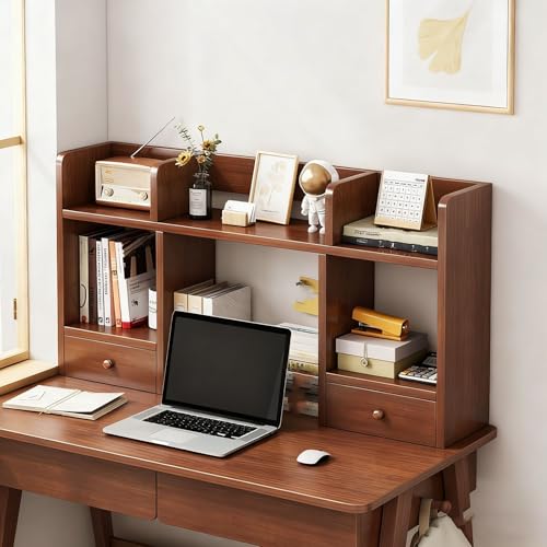 Étagère de stockage de 2 niveaux pour bureau contre le désordre