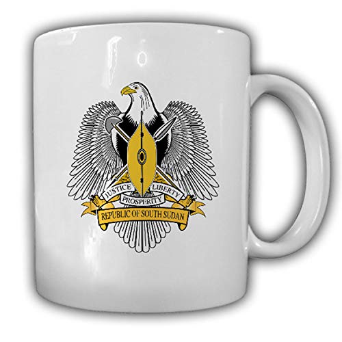 Tasse République Sud-Soudan armoiries emblème Mug # 13927