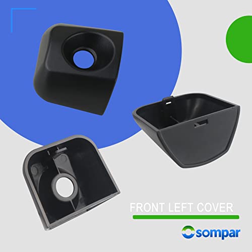 Osompar Exterior Door Handle with Key Hole Compatible with Toyota Tundra 2007-2020 Replaces 69210-0C010 69217-0C010 Front Left Driver Side by Osompar - Used condition - Image 4