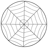 Spider Web Wreath Form