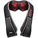 Produktbild ATMOKO Nackenmassagegerät Shiatsu Schulter Massagegerät 5 Tasten mit Wärmefunktion Vibrationstherapie Shiatsu Massage für Nacken Rücken Schulter Ideal für Haus Büro Auto
