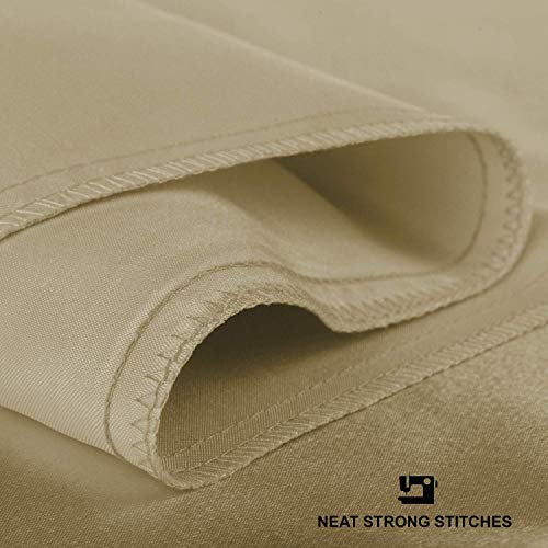 Luxury Satin Pillowcase W/Hidden Zipper, King Size, Champagne #TOP5