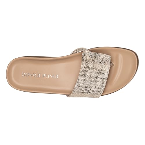 Image of Donald Pliner Women's Fifi Slide Sandals, Women's Summer Sandals, Women's Shoes, Comfortable Open-Toe Casual Flats
