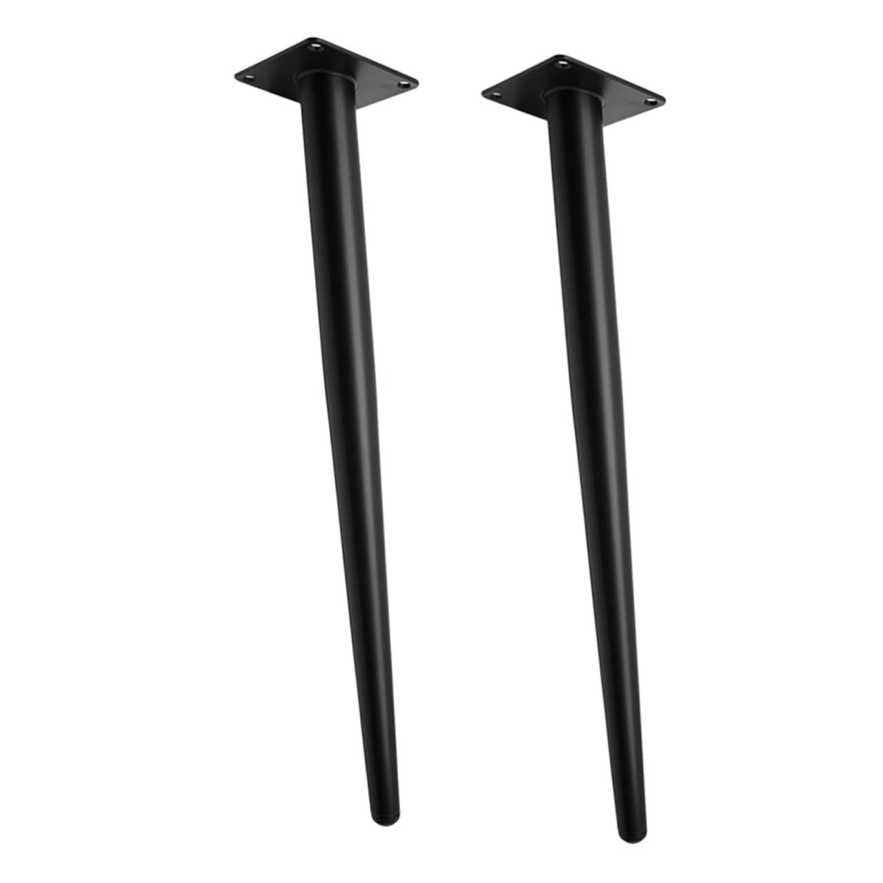 2 pièces Meuble Métalliques Inclinés Lot de Coniques pour Canapé Table Bureau Remplacement Solide et Stable pour Chaises et Meubles