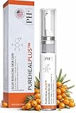 PUREHEALPLUS Silicone Scar Gel Cream for Old,New Scars, Keloids, C-Section, Burns, Acne, Surgical Treatment – Cosmetic Formula with Patented Silicone & Sea Berry Oil,Clinically Tested, Made in USA