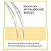 Dreadlock Tool Interlocking Tool for Locs, Easyloc Hair Tool for Dreadlocks, Interlocks or Sisterlocks, Tightening Accessory for Small Starting and Maintaining Your Locs (Gold, Silver)