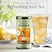 The Republic of Tea - Ginger Peach Green Tea, 50 Tea Bags, Tin | Flavored Fruit Tea | Caffeinated