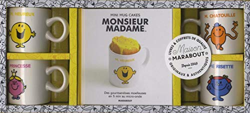 Mini mug cakes Monsieur Madame