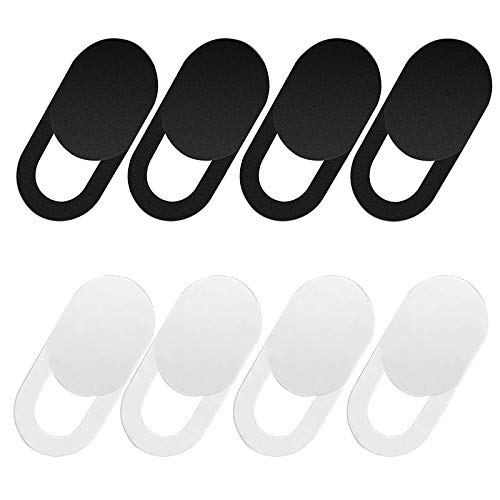 Webcam Cover 8 Packs, Samera Cover Slide, Ultra-Thin Camera Cover Privacy Protector for Laptop, Mac, MacBook Air, iPad, iMac, PC, Cell Phone, Webcam Covers Laptop Accessories (B-8 Packs)