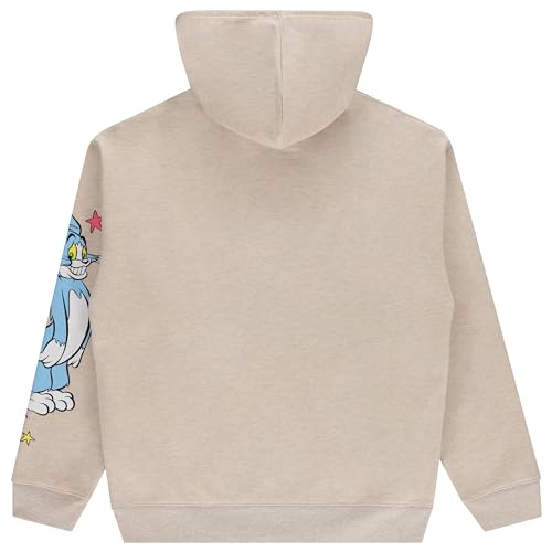 TOM and JERRY Mens Classic Hoodie Cat and Mouse Cotton Hoodie Sweatshirt2