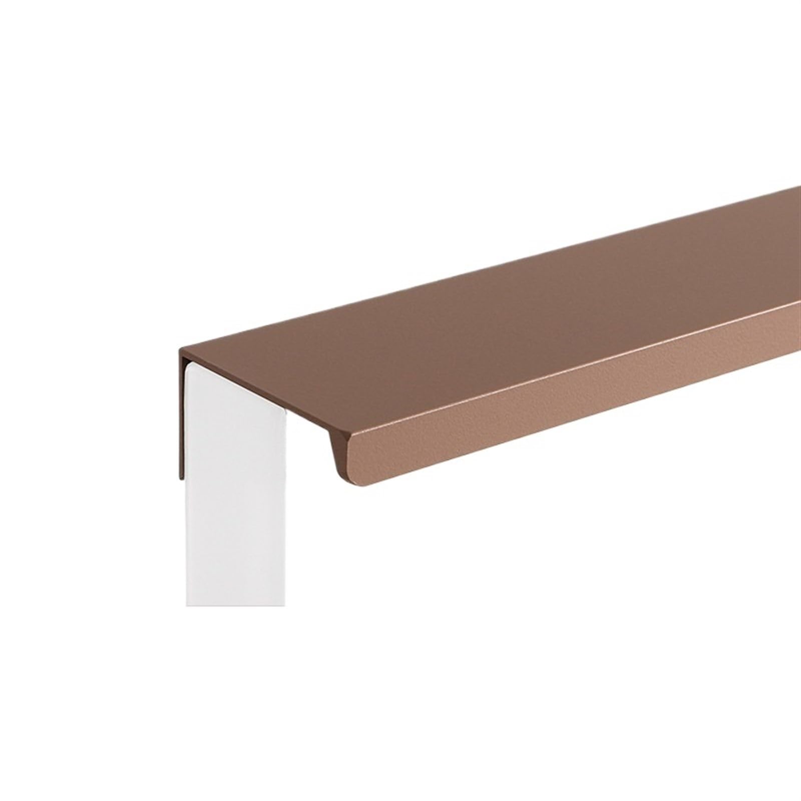 Evwgnpqrv Coffee Square Concealed Drawer Handles, Concealed Kitchen Cupboard Handles Aluminum Alloy Arc Multicolor 64-1200Mm(,400Mm)