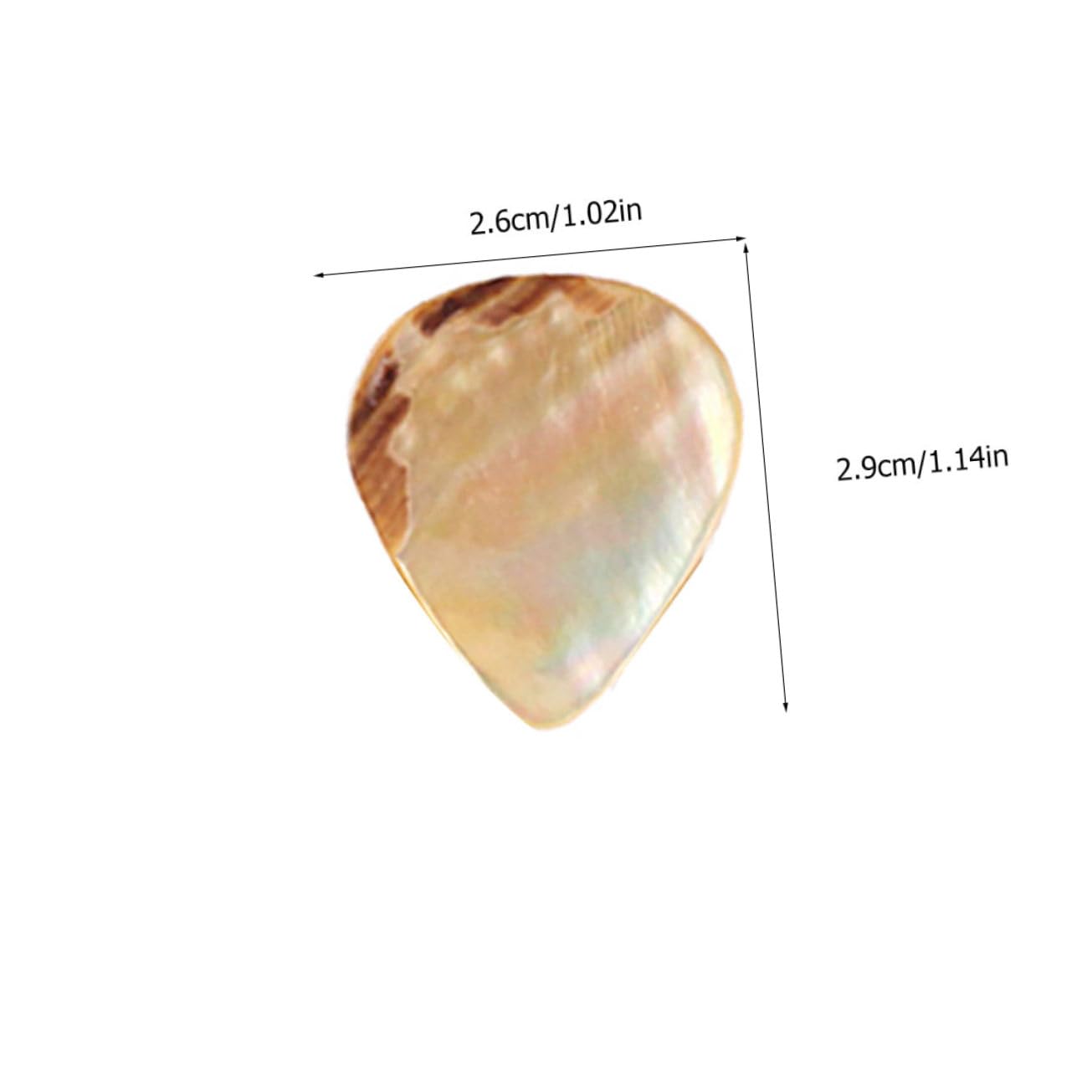 BESTonZON 15 Stück Pick Gitarren Zubehör E Gitarre Plektrum Gitarrenzubehör Teile Glattes Plektrum
