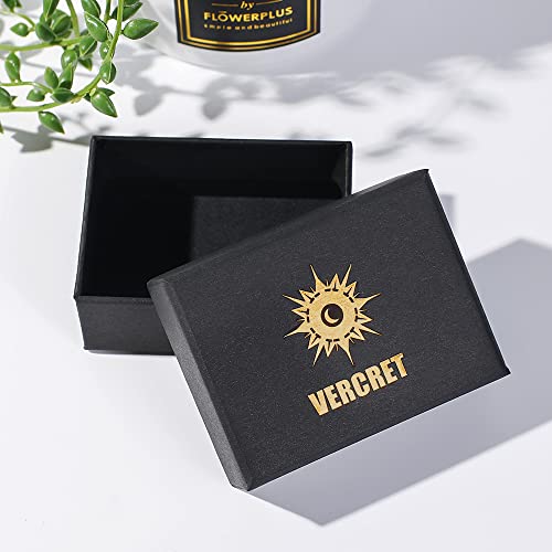 Vercret Gold Earrings Cuff For Women - Cz Earrings For Girls, Ear Cuff Gifts For Friend,Sister, Daily Wearing… (Pierced Ear Star) #TOP4