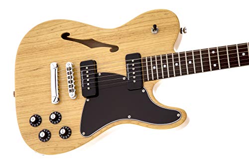 Fender Jim Adkins Signature Series JA-90 Telecaster Thinline Touche en laurier Naturel - Les Beatles, Paul McCartney, John Lennon, RIngo Starr, George Harrison Fender Jim Adkins Signature Series JA-90 Telecaster Thinline Touche en laurier Naturel – Image 4