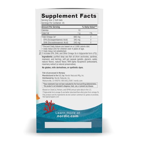 Nordic Naturals Ultimate Omega Jr. Mini Softgels