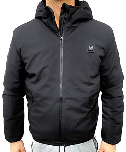 Veste chauffante homme thermique noir pour ne plus souffrir du froid en hiver