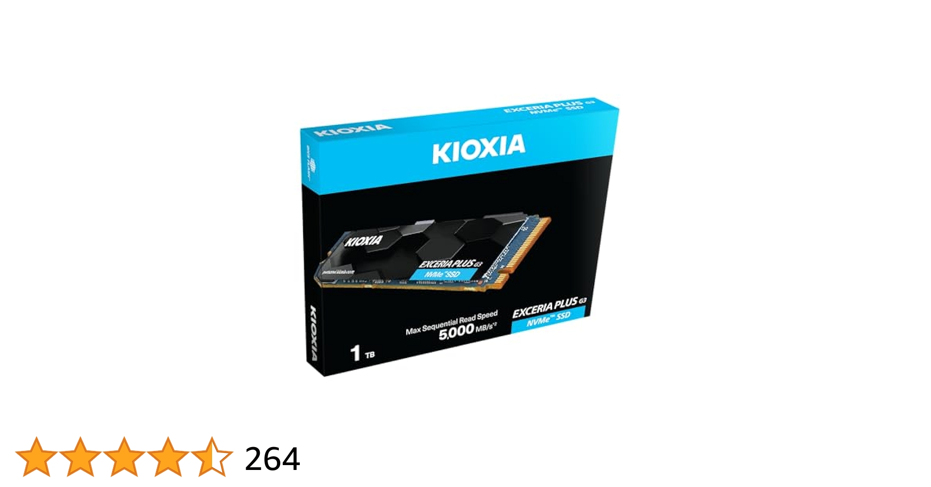 使用少 KIOXIA EXCERIA PLUS G3 1TB NVMe SSD Amazon.com: KIOXIA EXCERIA PLUS G3 SSD 1TB - M.2 2280 PCIe